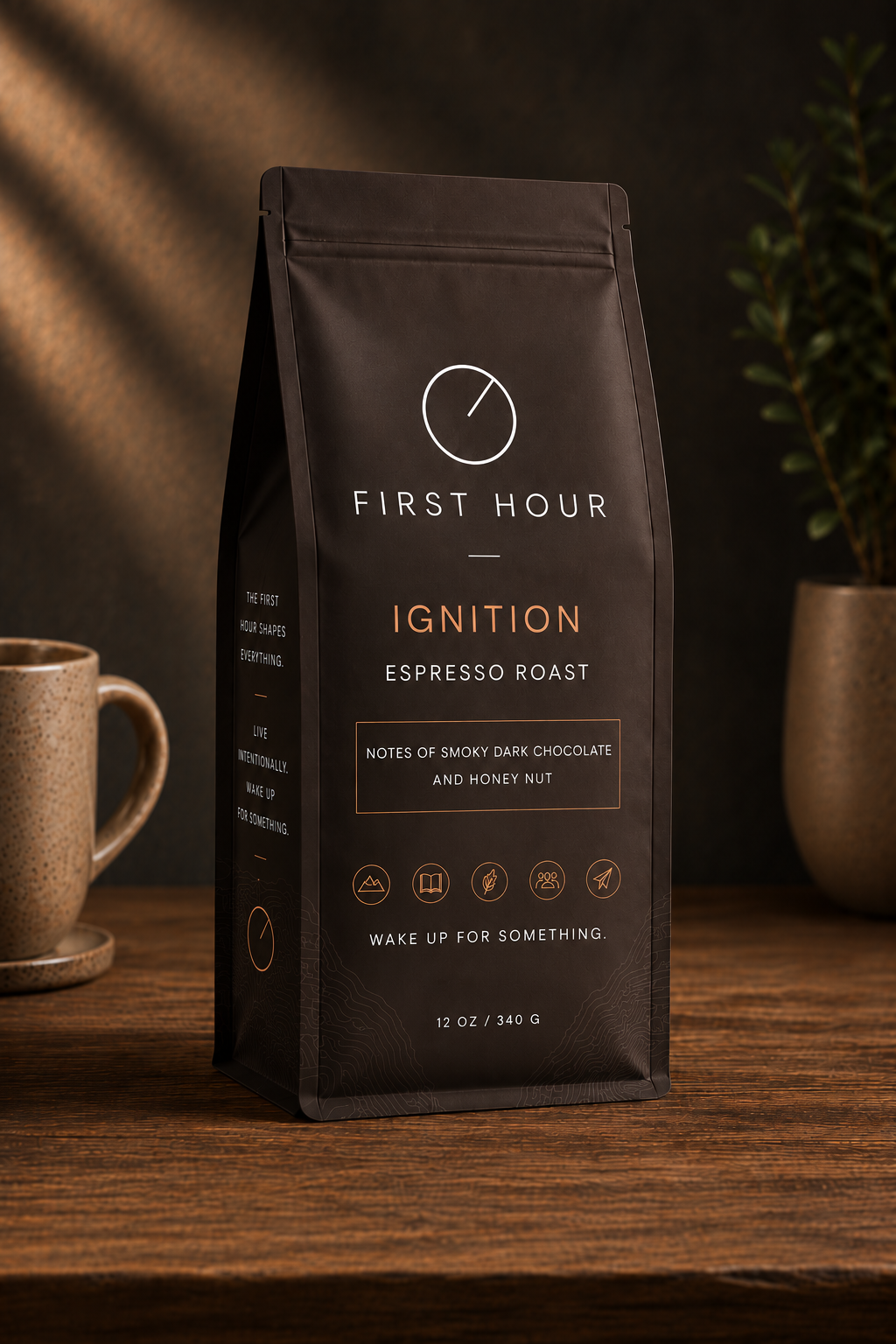 First Hour Ignition espresso bag